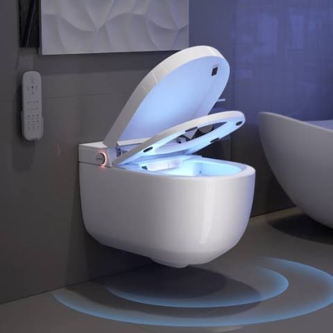 Wall Hung Smart Toilet with Bidet thumbnail